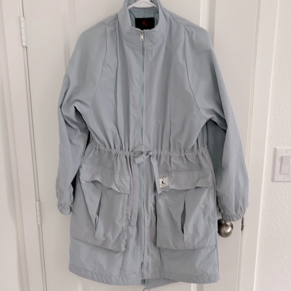 Nike Light Blue Windbreaker Jacket